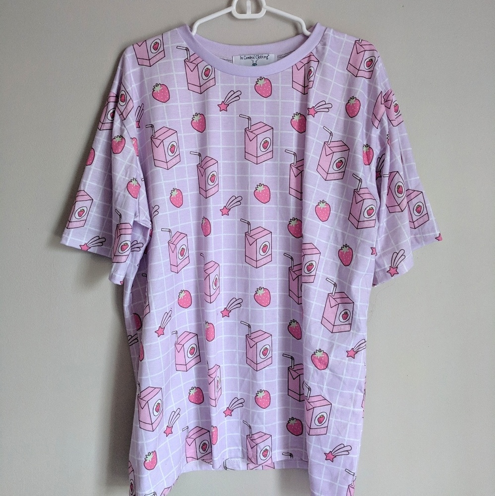 strawberry milk t-shirt